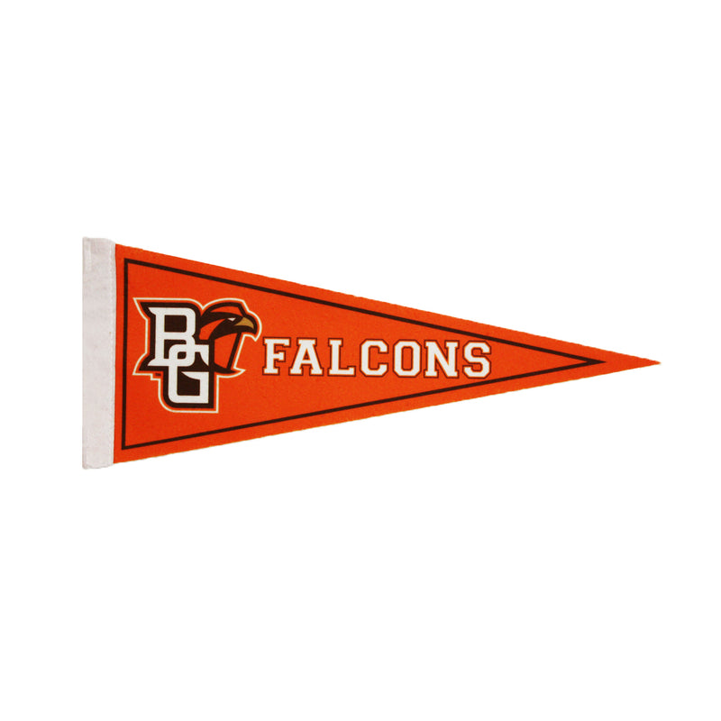 Sublimated 6x15 Felt Pennant Falcons Orange