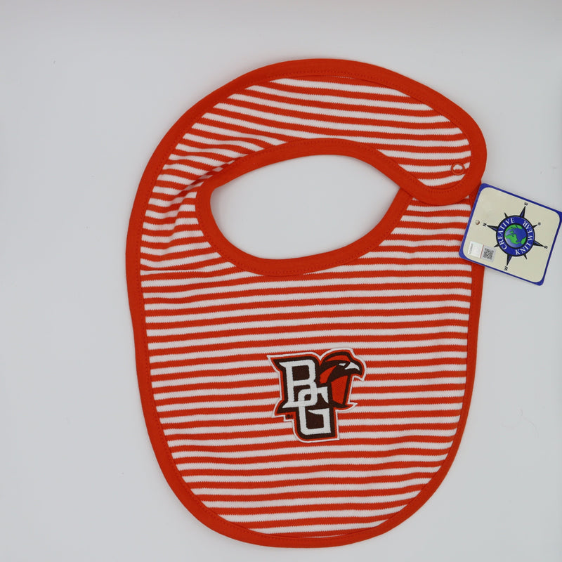 Bowling Green State University Striped Bib