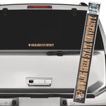 Mascot with Bowling Green State University Decal