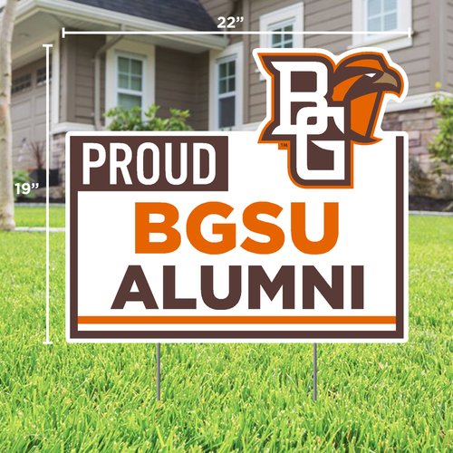 BGSU Proud Alumni Yard Sign