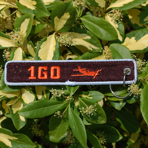Spirit  BGSU Aviation Embroidered Key Tag