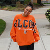 Pressbox Falcons Flannigan Orange Your Size Crew