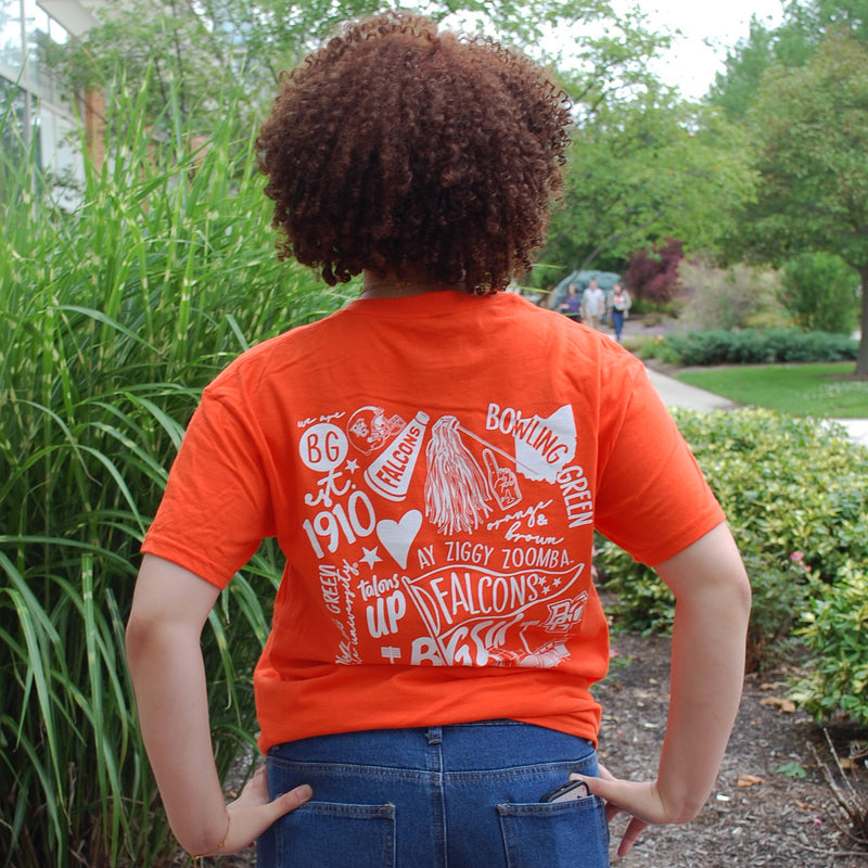 Image One BGSU Cutesy Campus SS Tee