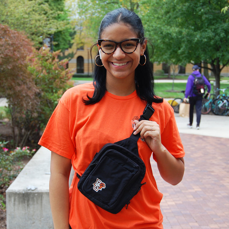 BGSU Peekaboo Cross Body Bag