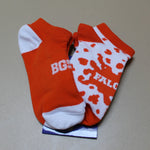 TCK BGSU Solid & Falcons Splat 2 PK Socks