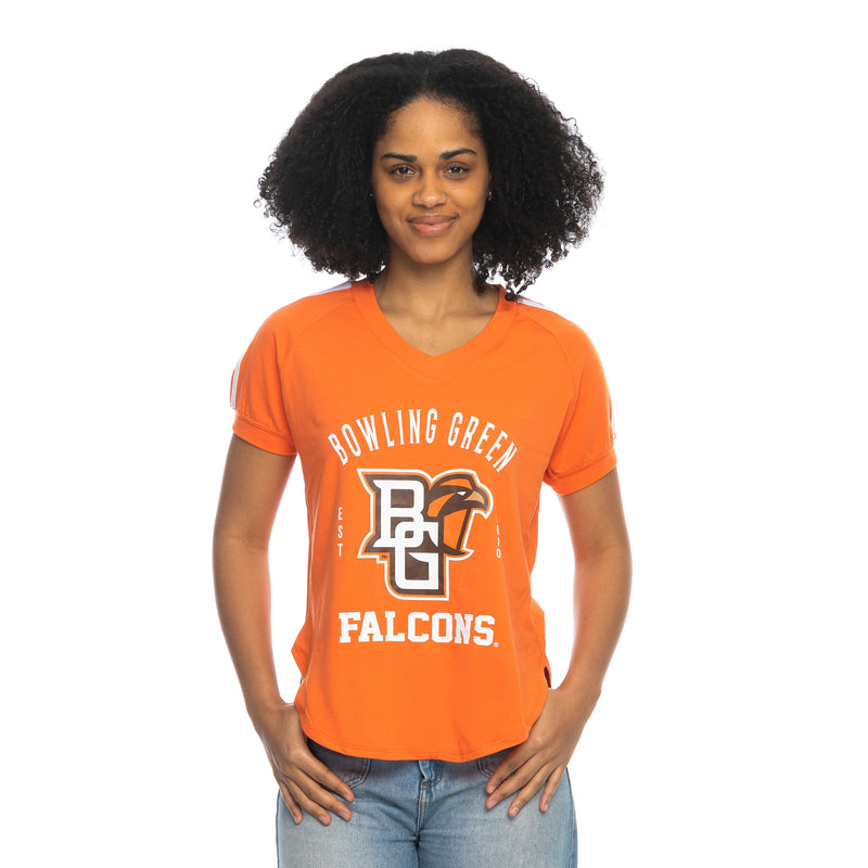 Ladies Zoozatz Bowling Green Hot Mama Tee