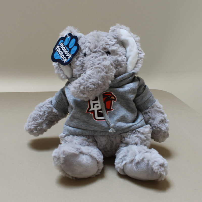 Mascot BGSU Hoodie Cuddle Buddy Elephant