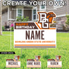 Happy Birthday(Name) Custom Yard Sign