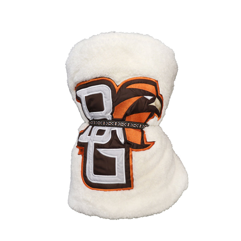 Summit Cameron Puddy BGSU Sherpa Blanket