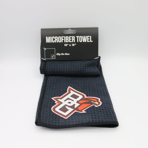 BGSU Golf 15"x15" Microfiber Towel