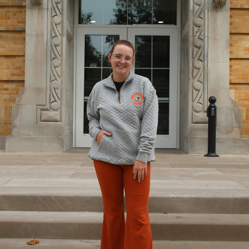 Chicka-D Bowling Green Falcons Quilted 1/4 Zip