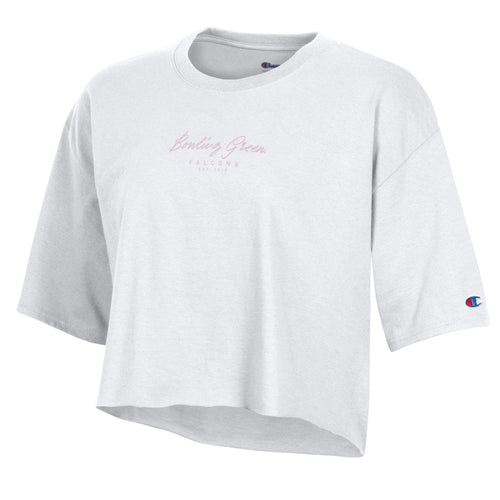 Champion Ladies Bowling Green Boyfriend Crop Tee