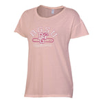 Alternative BGSU Falcons Distressed Rocker Pink Tee