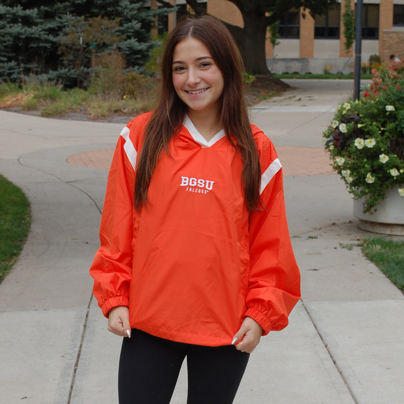 Ladies Summit BGSU Rain Jacket Slouchy Pullover