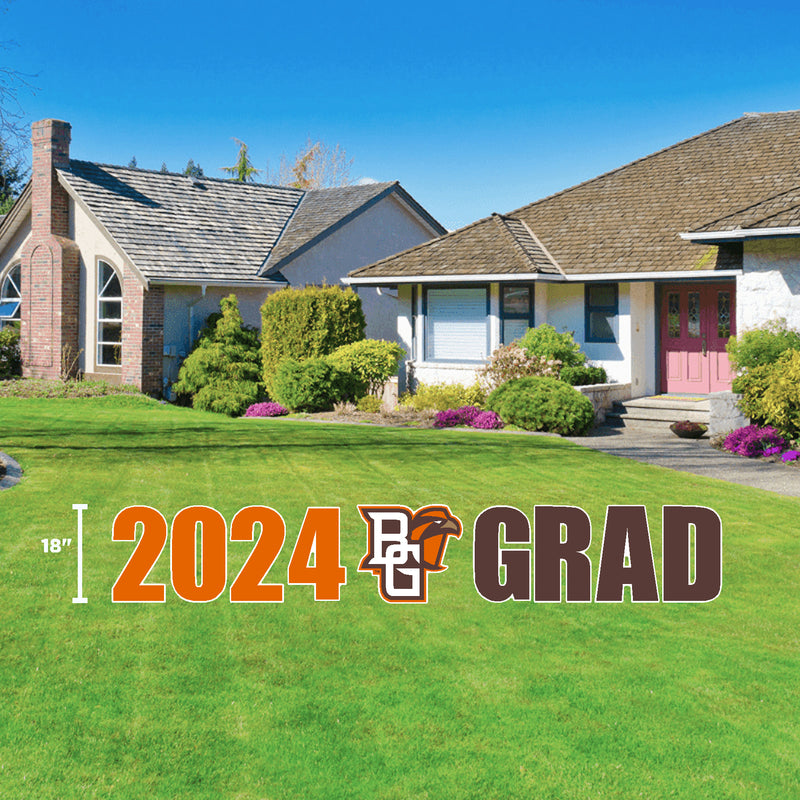 Large Year and Grad Yard Sign