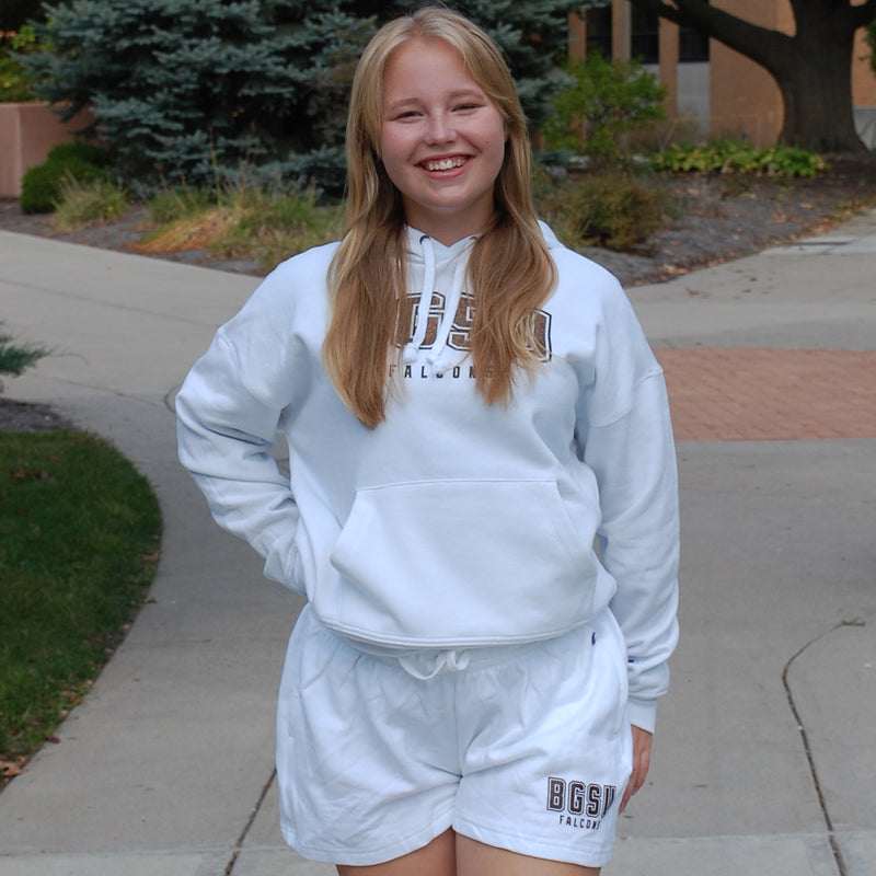 Ladies Champion BGSU Glitter Powerblend Hoodie