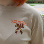 Image One Bowling Green State University Delicate Bows Tee