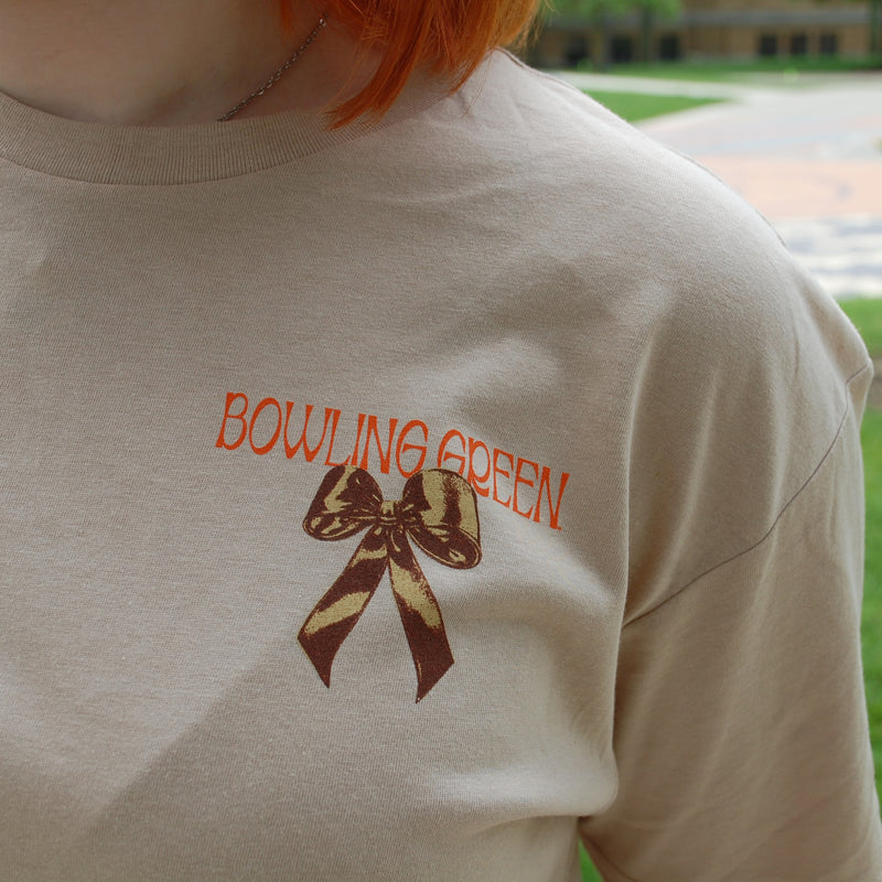 Image One Bowling Green State University Delicate Bows Tee