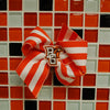 Peekaboo Striped Queen Bow