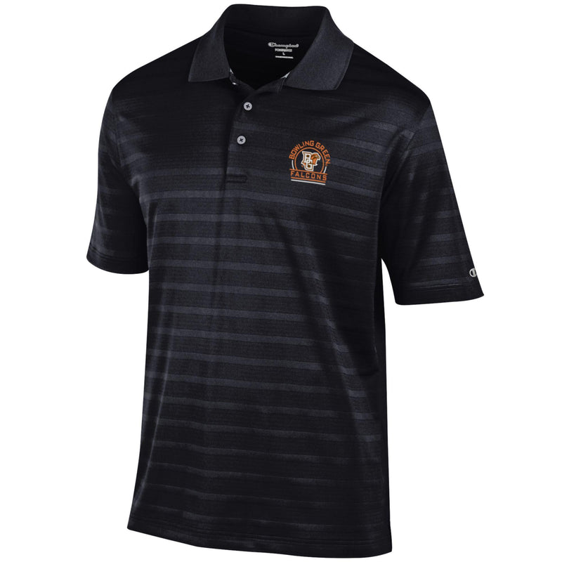 Champion Men's Bowling Green Falcons Textured Polo