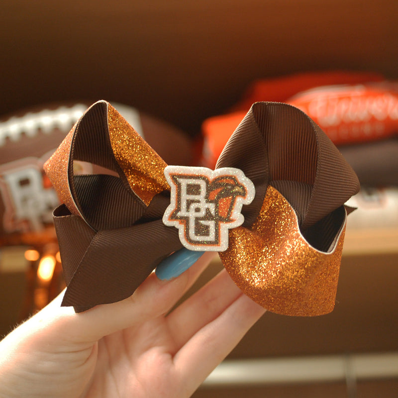 Wee One's Peekaboo Medium Glitter Hair Bow