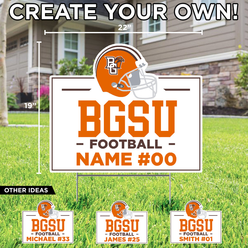 BGSU Football Custom Yard Sign