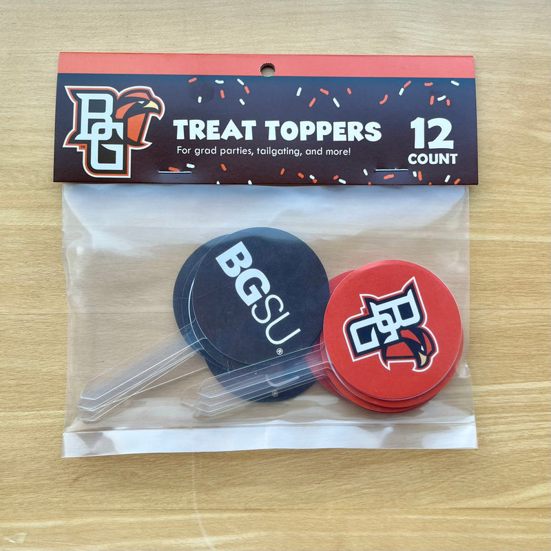 BGSU Cupcake Toppers 12Ct.