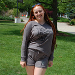 Boxercraft Ladies Peekaboo Cuddle V-neck Sweater