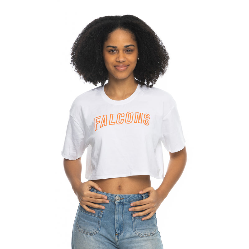 Zoozatz Falcons Boxy Crop