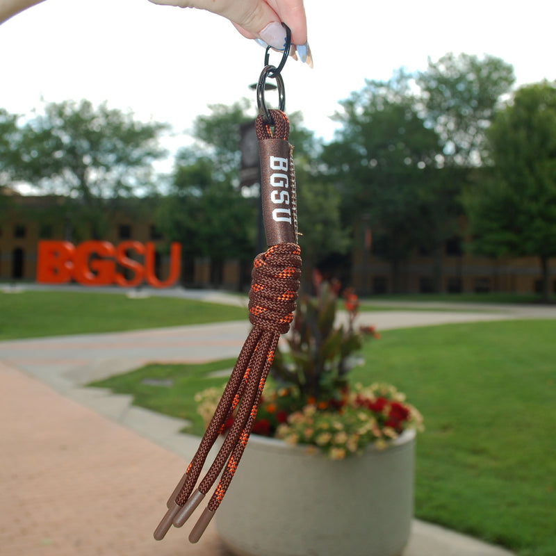 Spirit BGSU Knotted Loop Key Strap