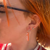 Spirit Ay Ziggy Wichita Acrylic Hook Earrings