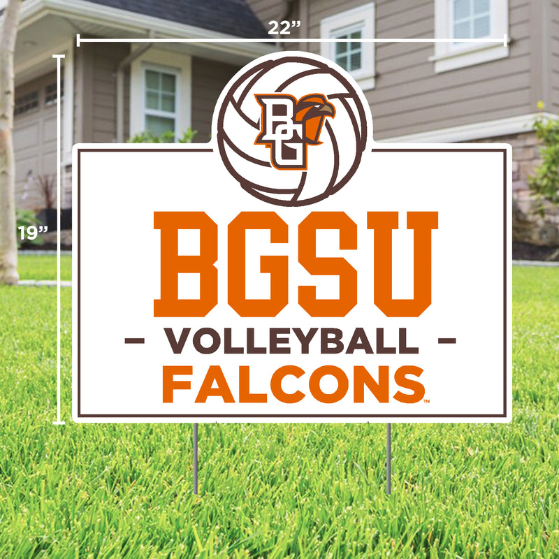 BGSU Volleyball Yard Sign