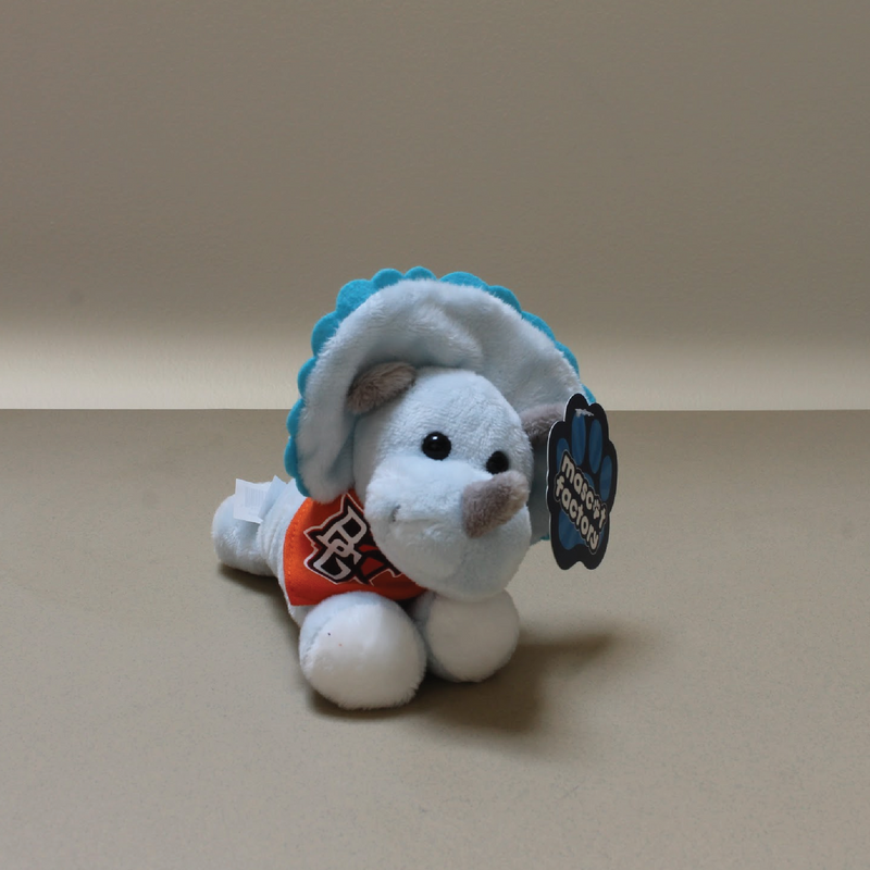 Triceratops with BGSU Bandana