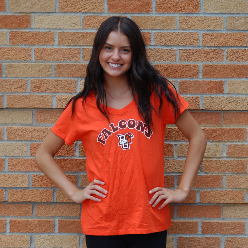 Summit Ladies Falcons V-Neck Julia Tee