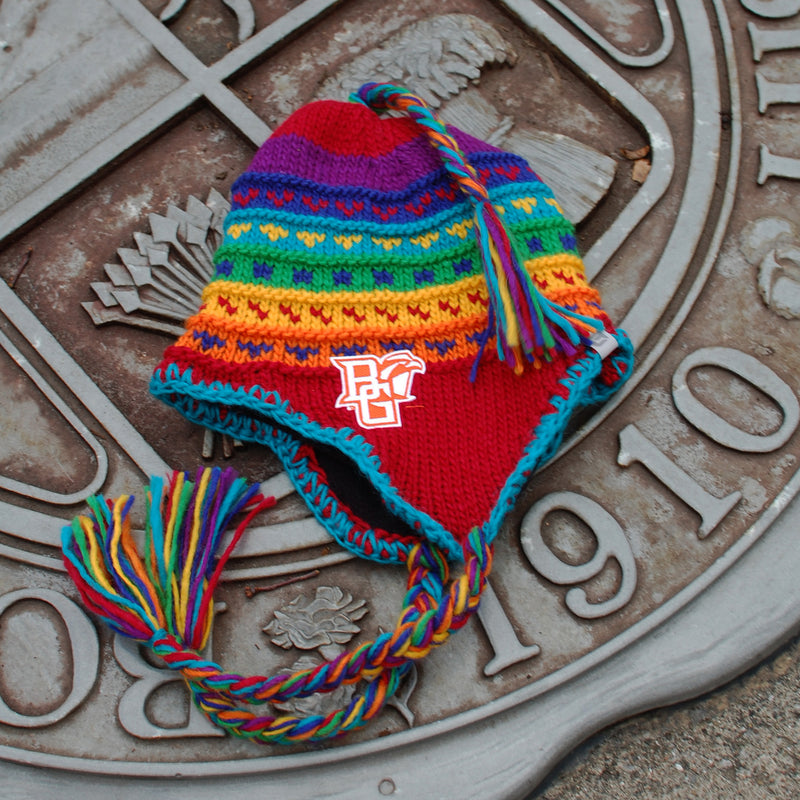 Logofit Yak Rainbow Toboggan Hat