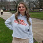 League Ladies BGSU Falcons Cropped Hood