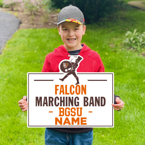 Falcon Marching Band Custom Yard Sign