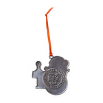 RFSJ Pewter BGSU Snowman Ornament