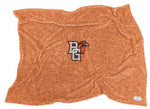 Summit Cameron Orange BGSU Sherpa Blanket