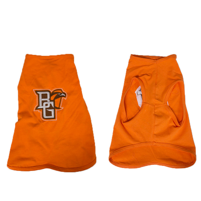 Orange BGSU Pet Dog Tee