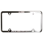 Brushed Metal BGSU Alumni License Plate Frame